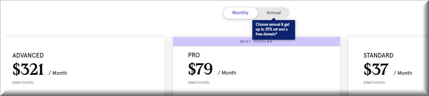 Leadpages Monthly Pricing Plans