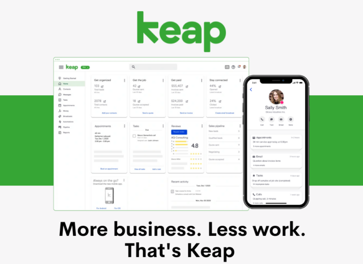 Keap Infusionsoft | AIO Email CRM & Sales Automation