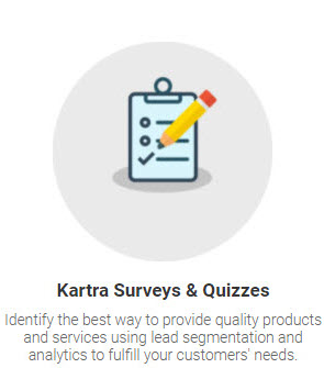 Kartra Surveys & Quizzes