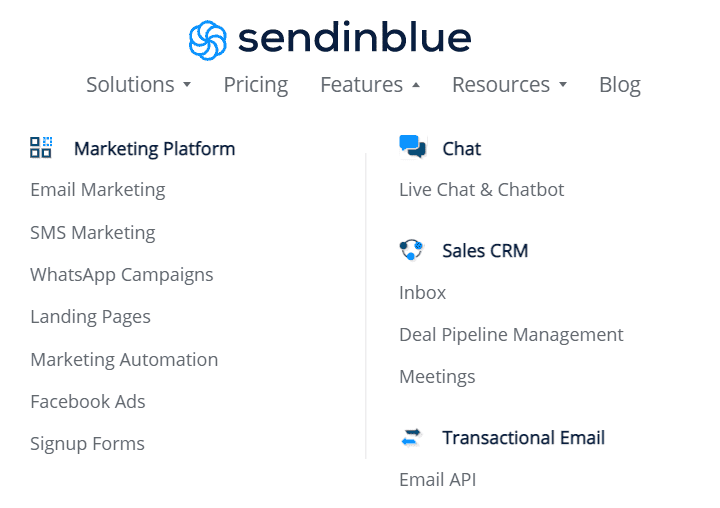 SendinBlue-Features