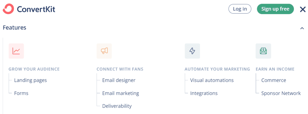 convertkit-features