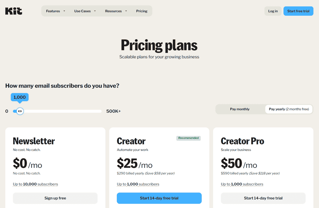 kit-pricing-plans